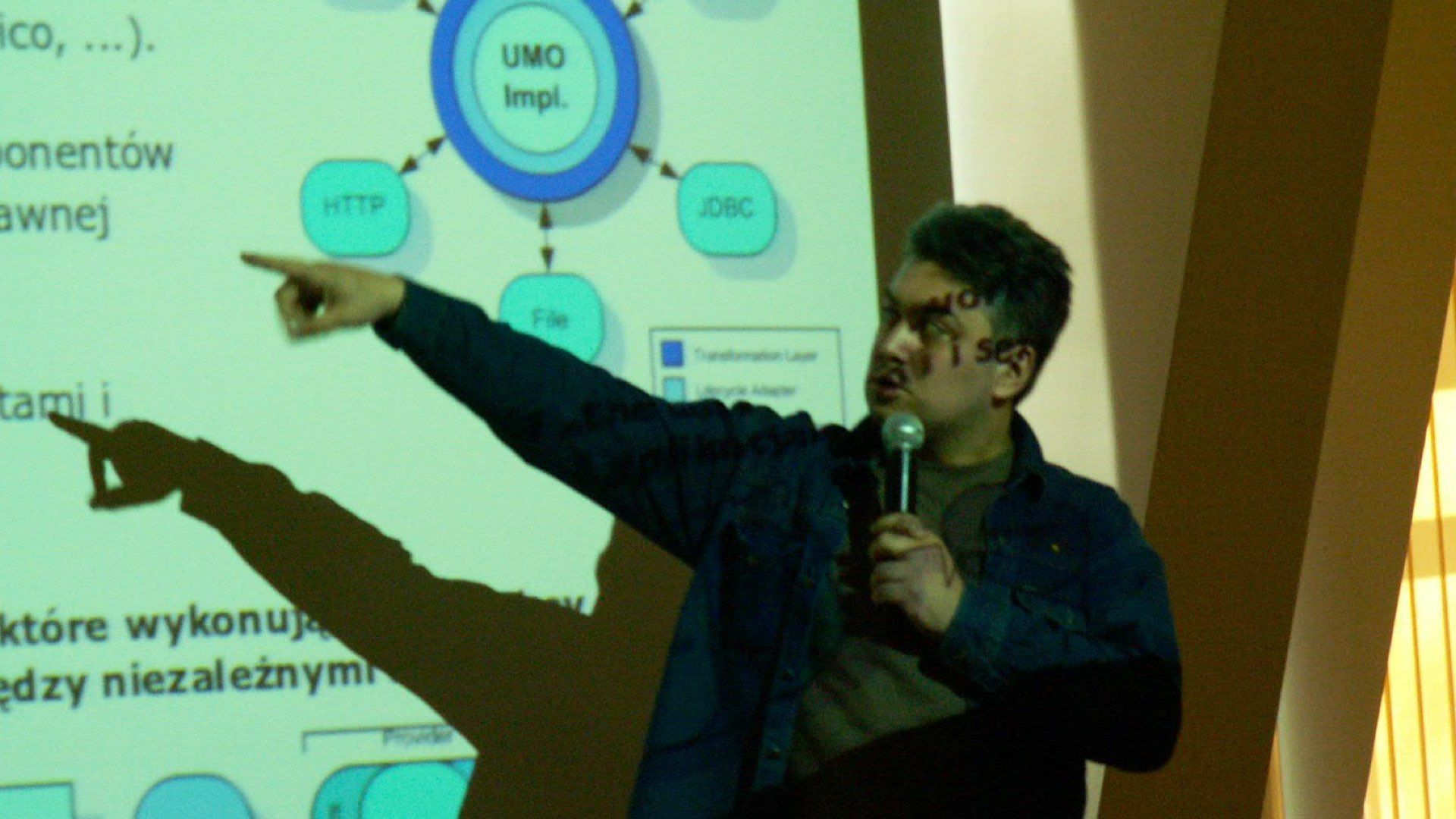 One of my first public speaking experiences