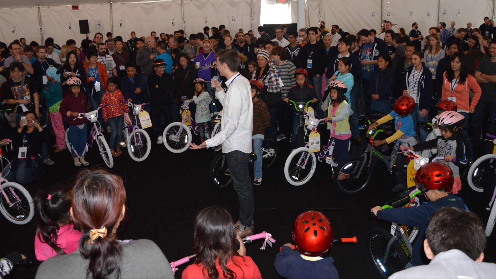 Picture from "Bikes for Burma" event